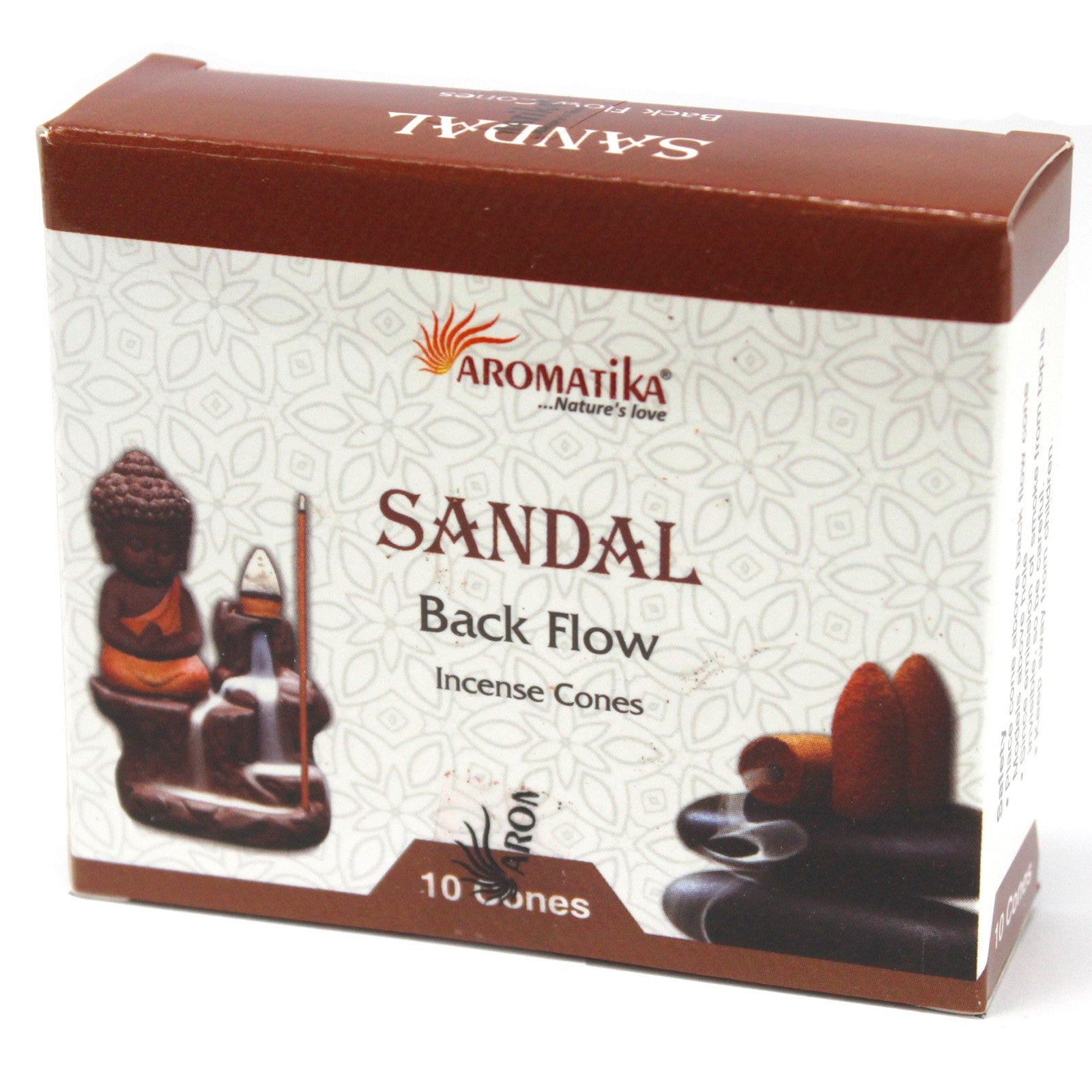 Aromatica Backflow Incense Cones - Rose