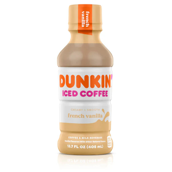 Dunkin’ French Vanilla Iced Coffee Bottle Drink