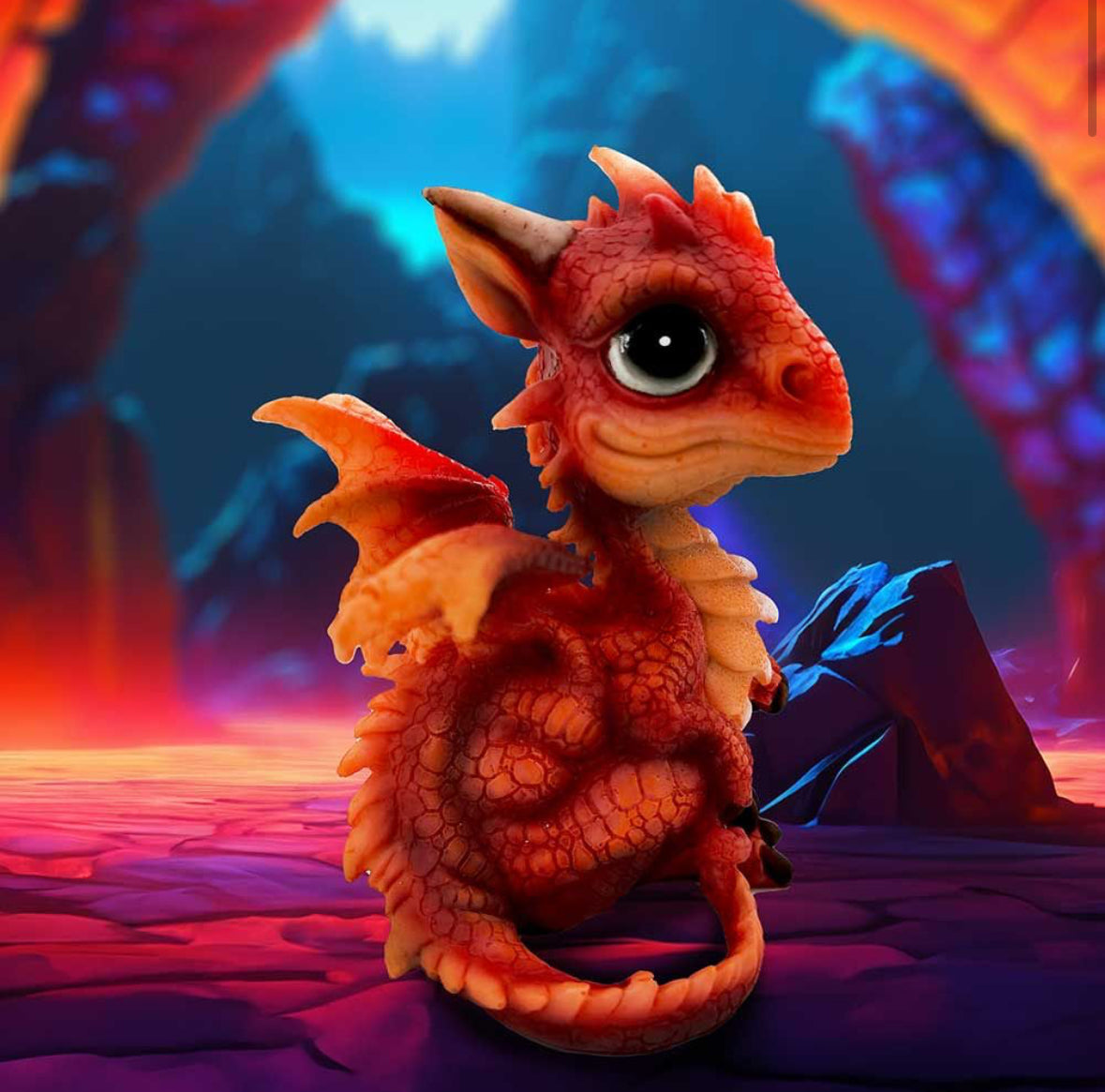 Fire Dragonling 12cm