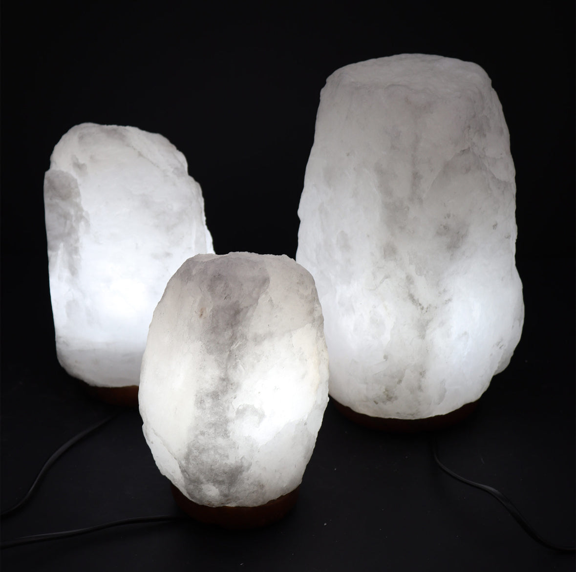 Crystal Rock Himalayan Salt Lamp - & Base