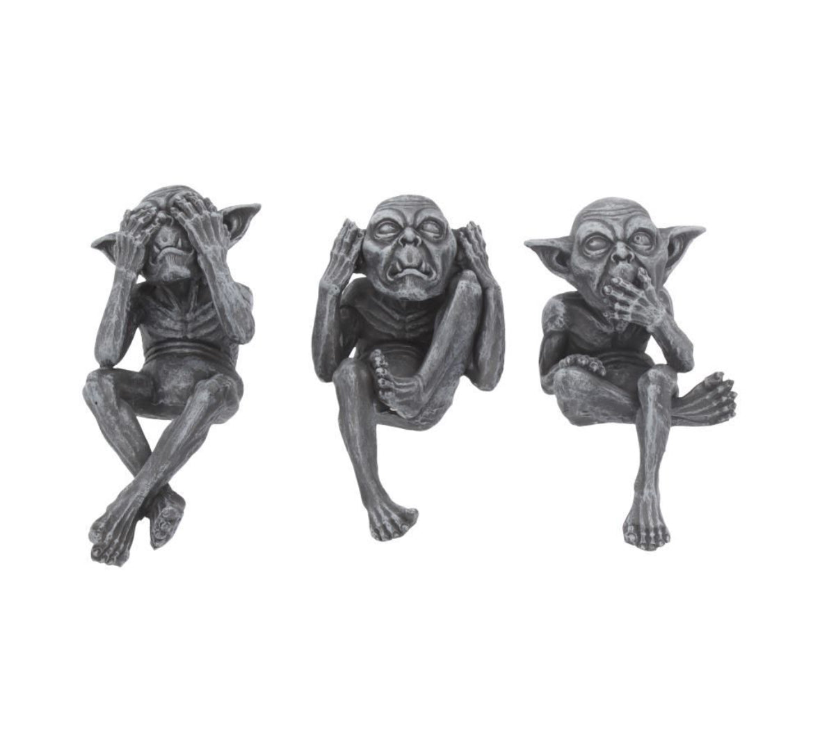 Three Wise Goblins 12cm