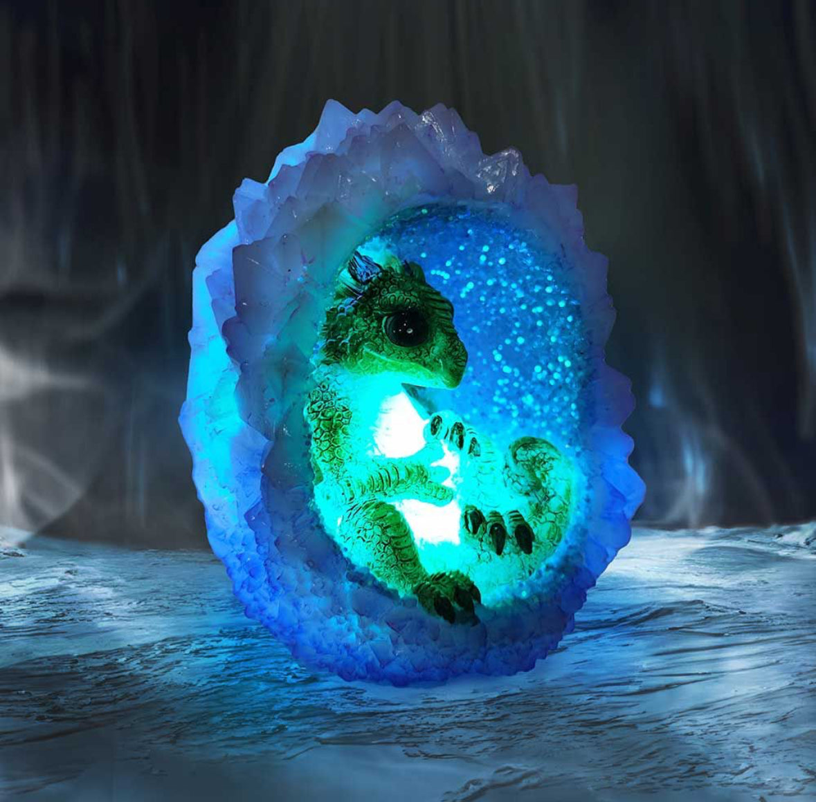 Geode Nest (Green) 12.5cm