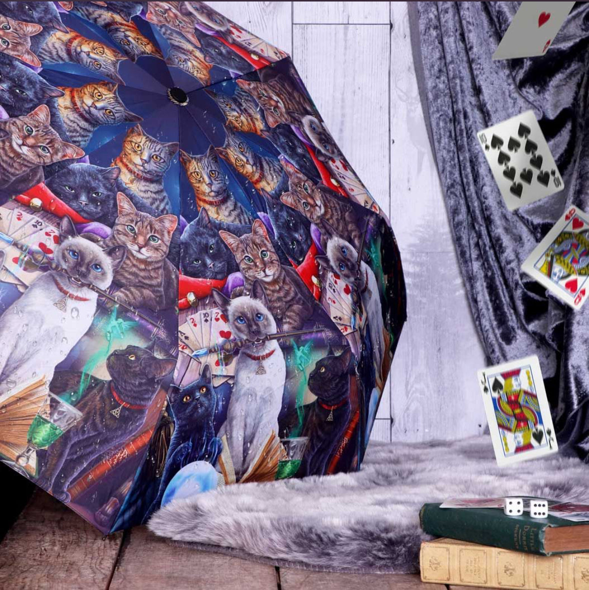 Lisa Parker Magical Cats Umbrella