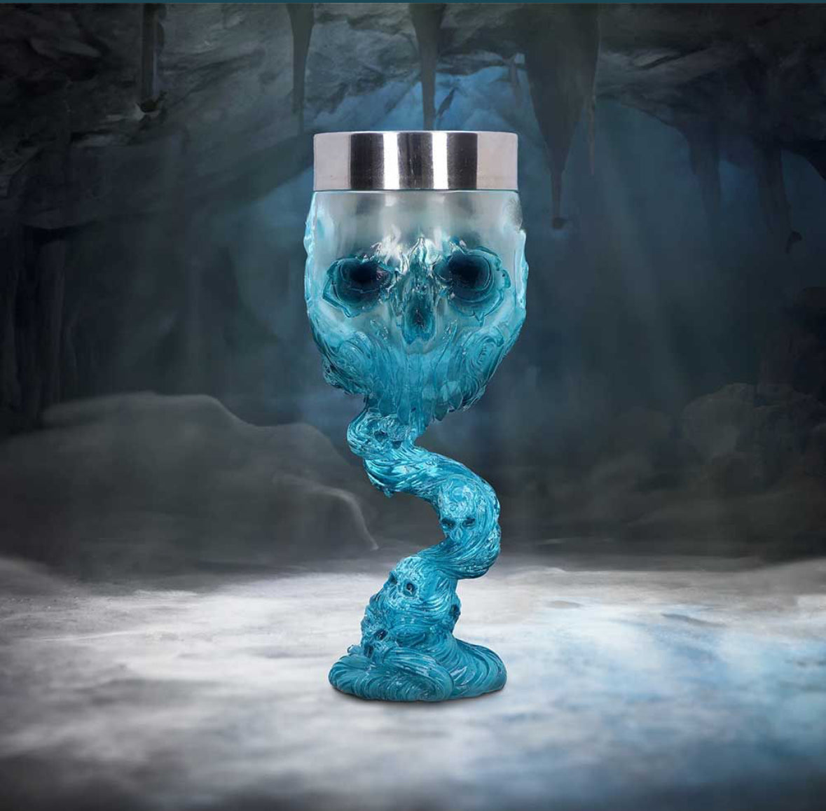 Soul Spirit Water Goblet (Blue) 19.3cm