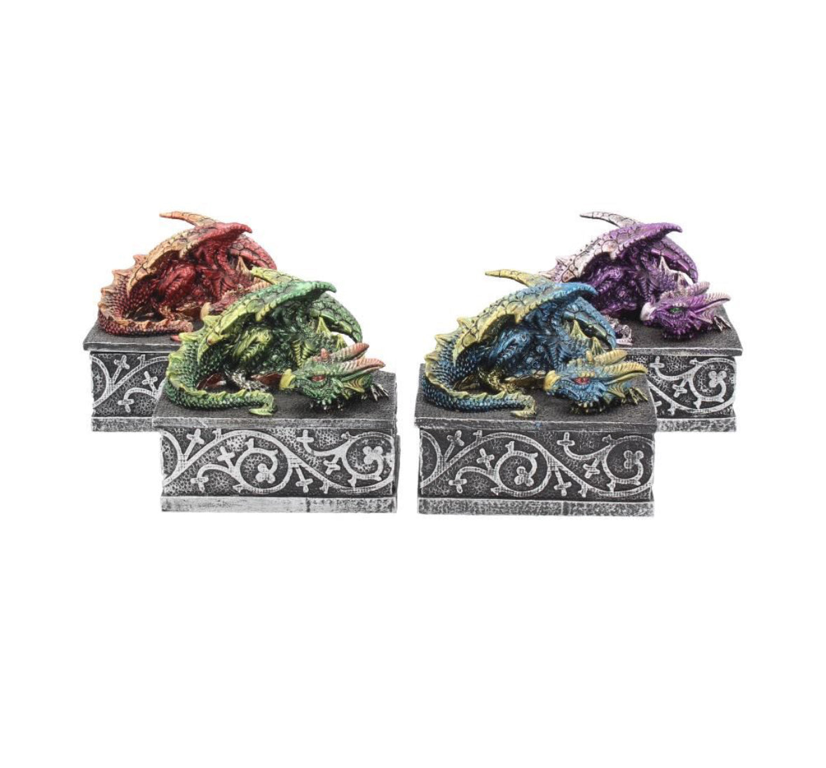 X4 Dragon Safehold Trinket Boxes