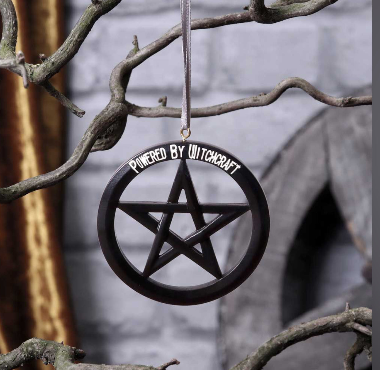 Powered by Witchcraft Hanging Ornament 7cm