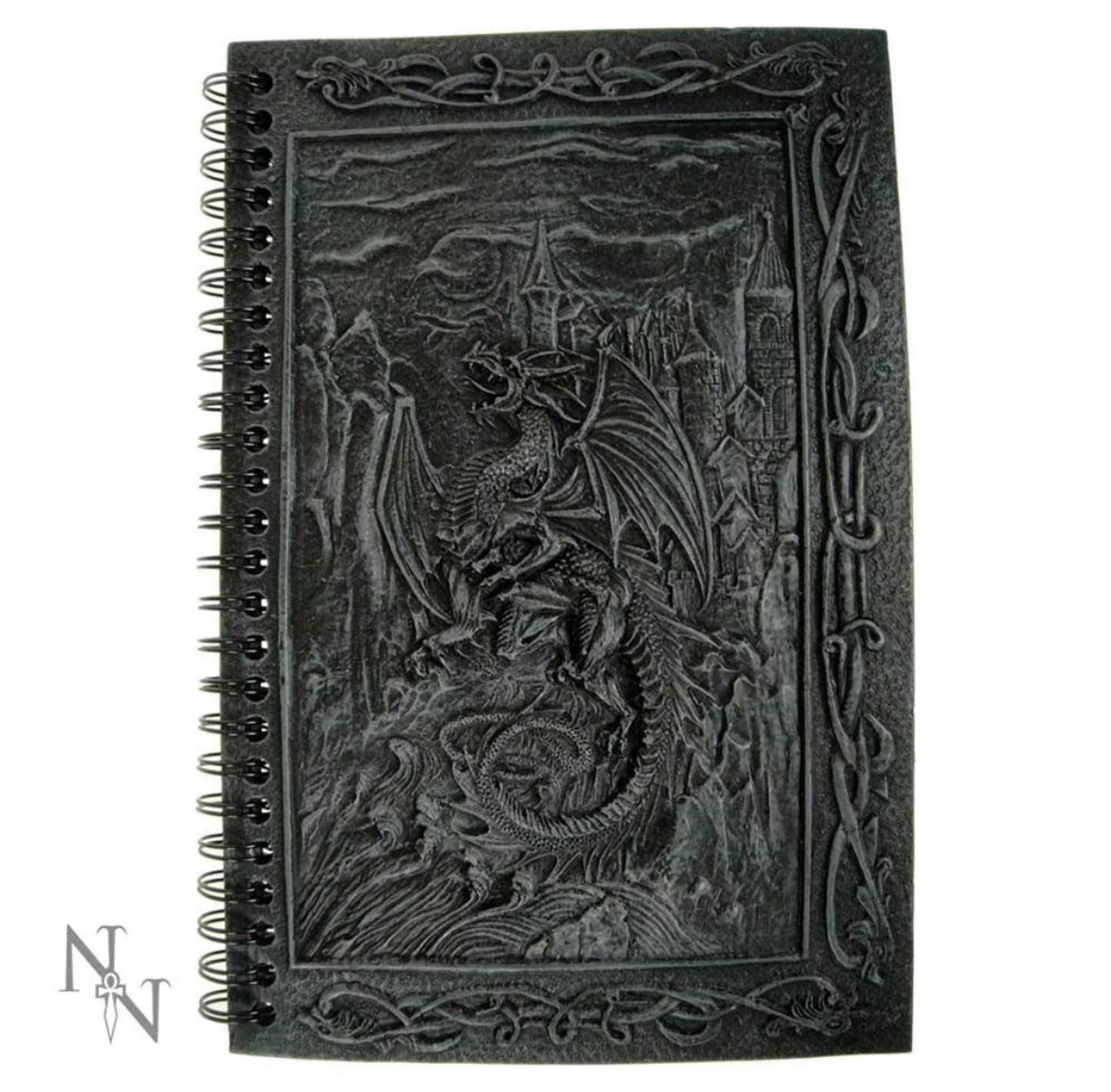 Dragons Kingdom Journal With Dragon Resin Cover 20cm