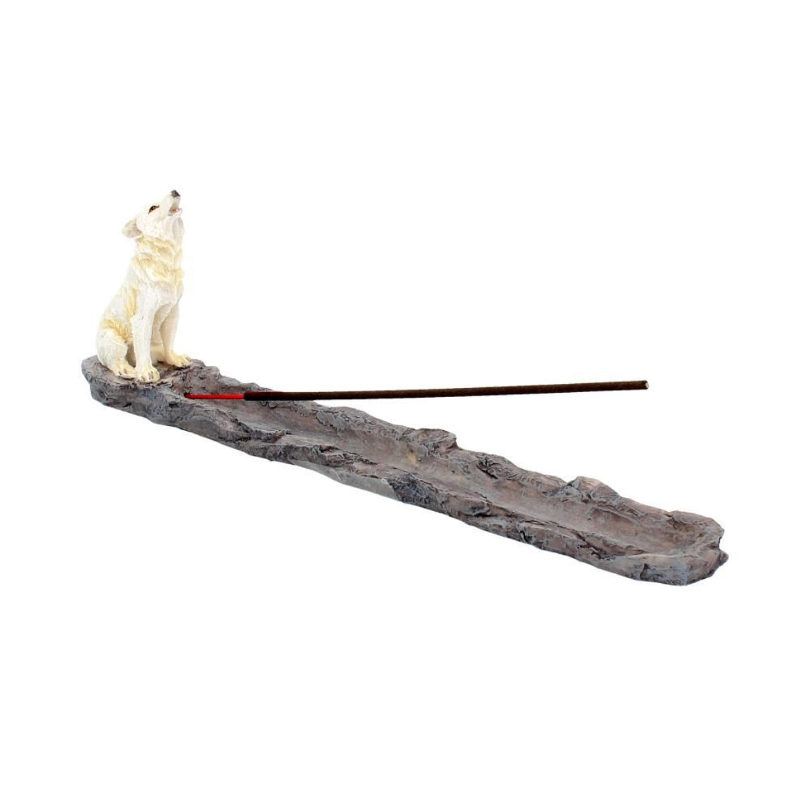 Wolf Call Incense Holder 27.8cm