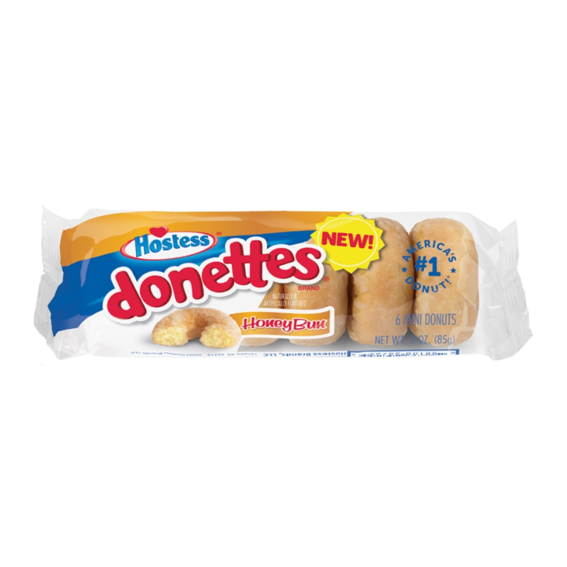 Hostess Honey Bun Donettes 6-Pack - 3oz (85g)