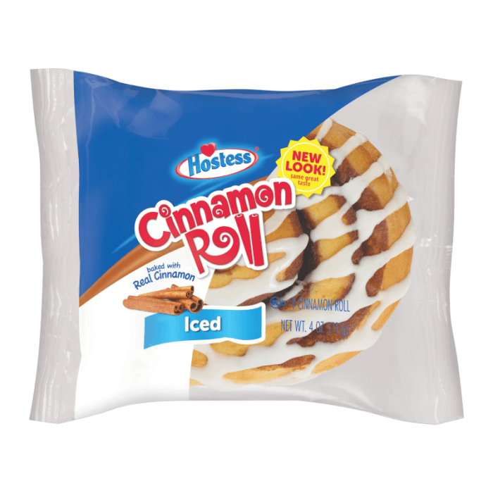 Hostess Cinnamon Roll 4oz (113g) Single Serve