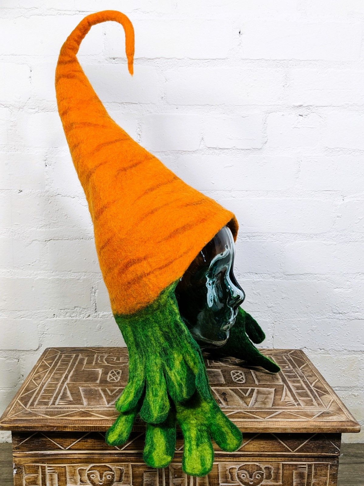 Felt Carrot Hat