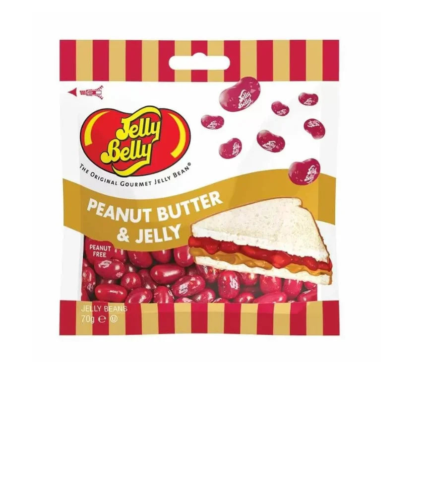 Jelly Belly Peanut Butter & Jelly Jelly Beans 70g