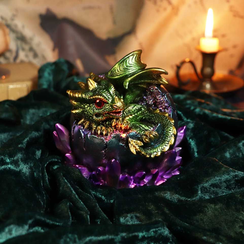 Emerald Hatchling Glow 12.5cm